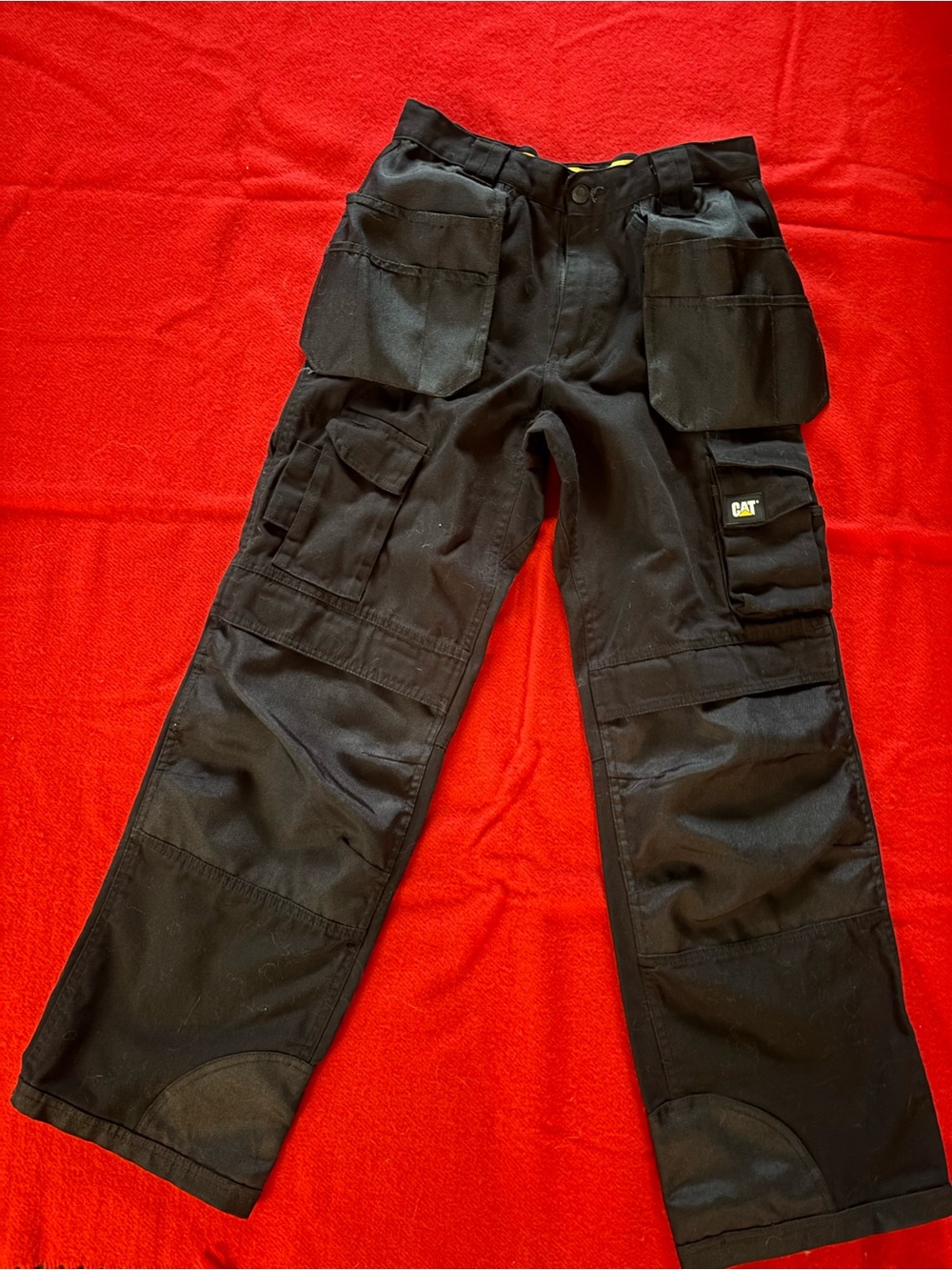 Caterpillar Black Cargo Utility Pants